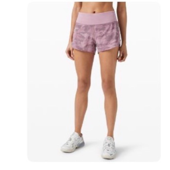 lululemon athletica Purple Camo Athletic Shorts - Picture 4 of 4